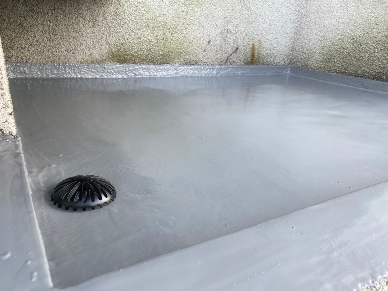 大阪府堺市北区一軒家庇防水工事